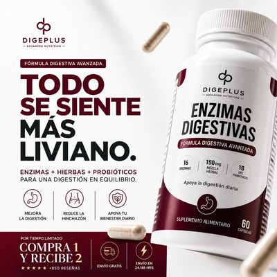 DigePlus® Enzimas Digestivas