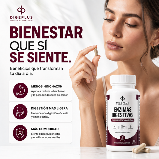 DigePlus® Enzimas Digestivas