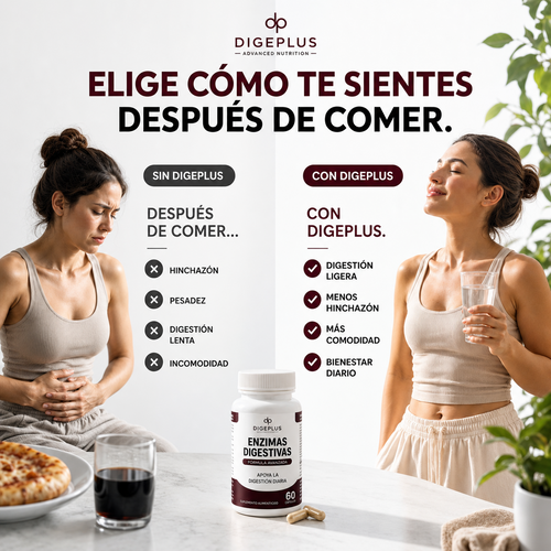 DigePlus® Enzimas Digestivas