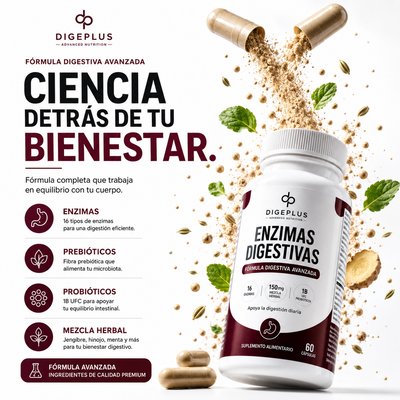DigePlus® Enzimas Digestivas
