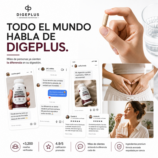 DigePlus® Enzimas Digestivas