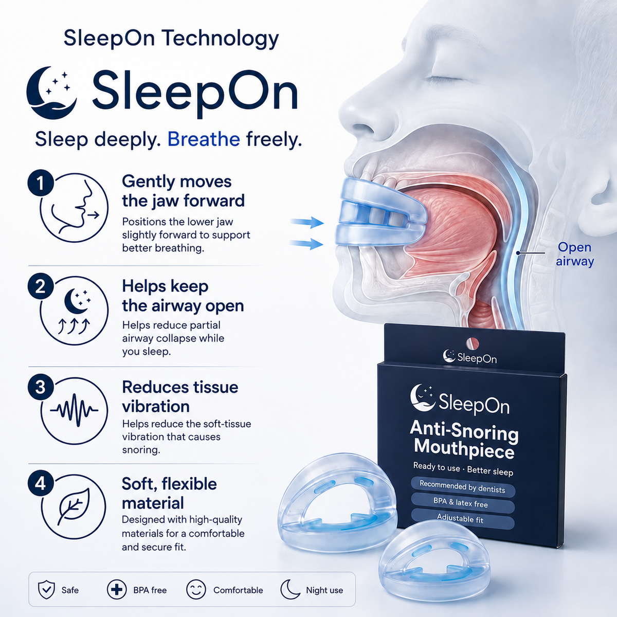 SleepOn: Anti-Snoring