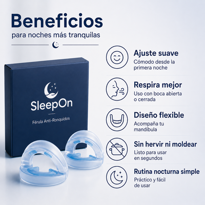 SleepOn - Antironquidos 2x1