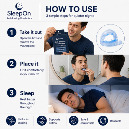 SleepOn: Anti-Snoring