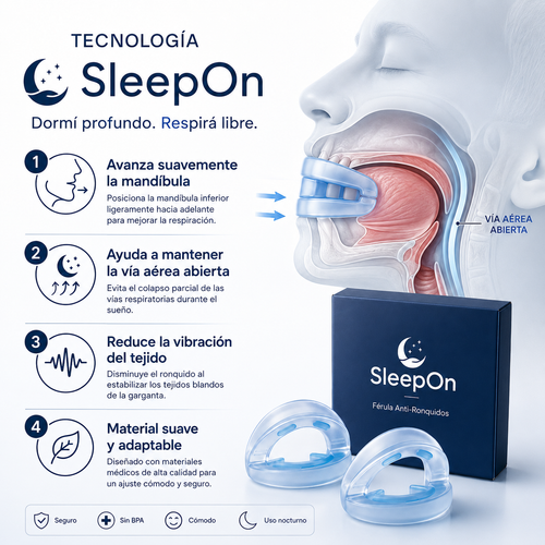 SleepOn: Antironquidos