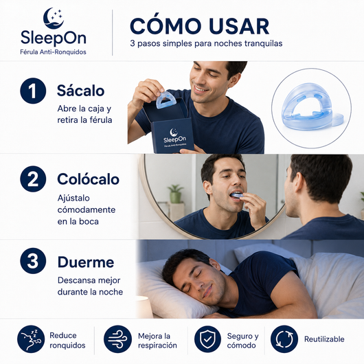 SleepOn - Antironquidos 2x1